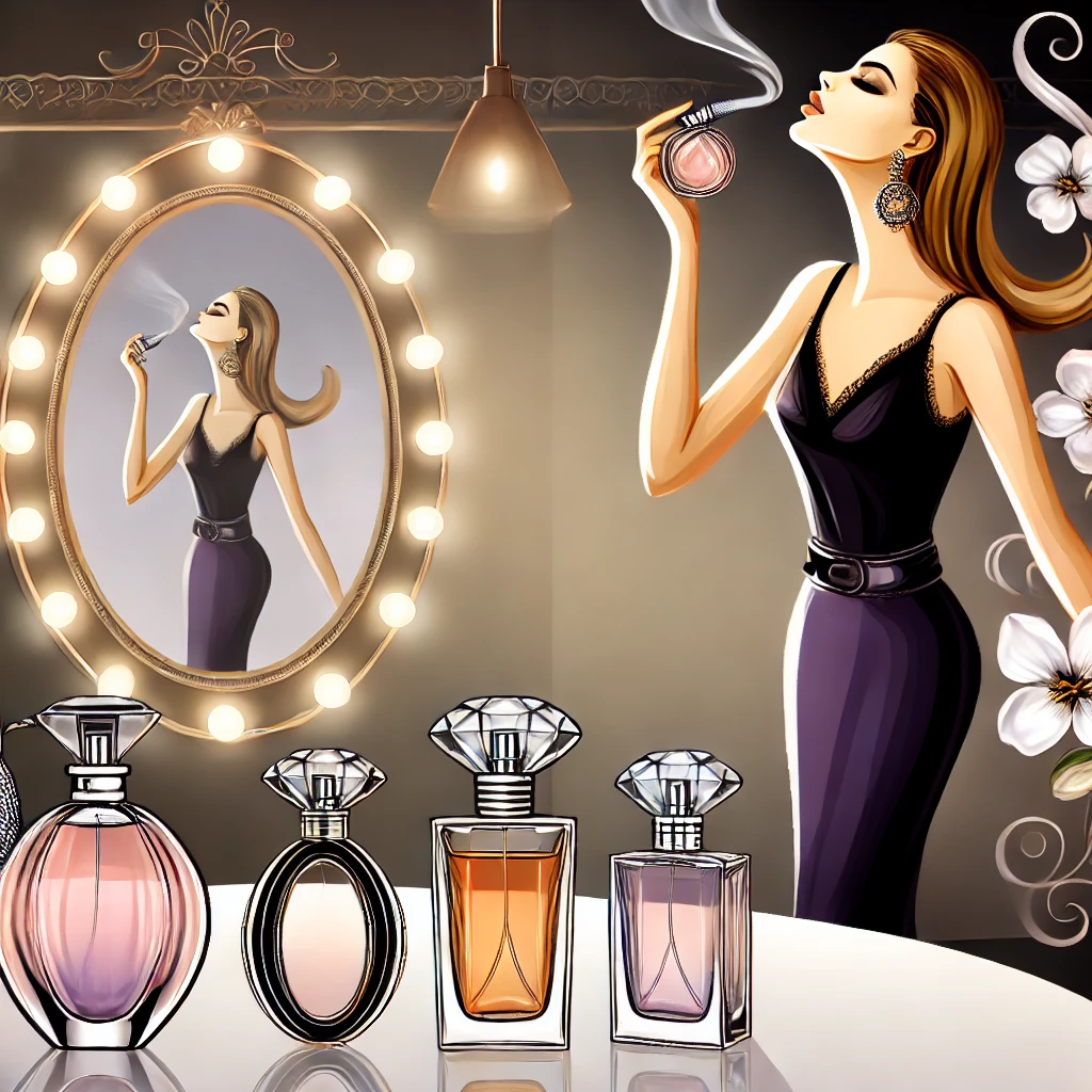 Finding the right perfume for yourself. The art of seduction